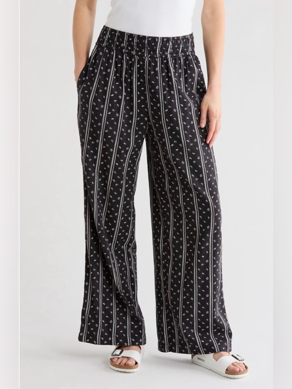 NEW…Melrose and Market Pull-On Wide-Leg Pants